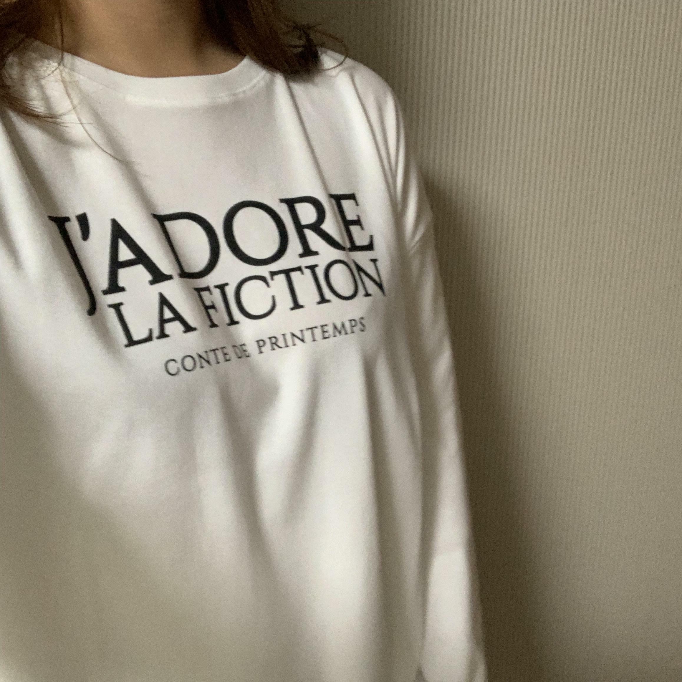LARTIGENT☆LS FICTION T-SHIRT LS FICTION T-SHIRT | tradekorea