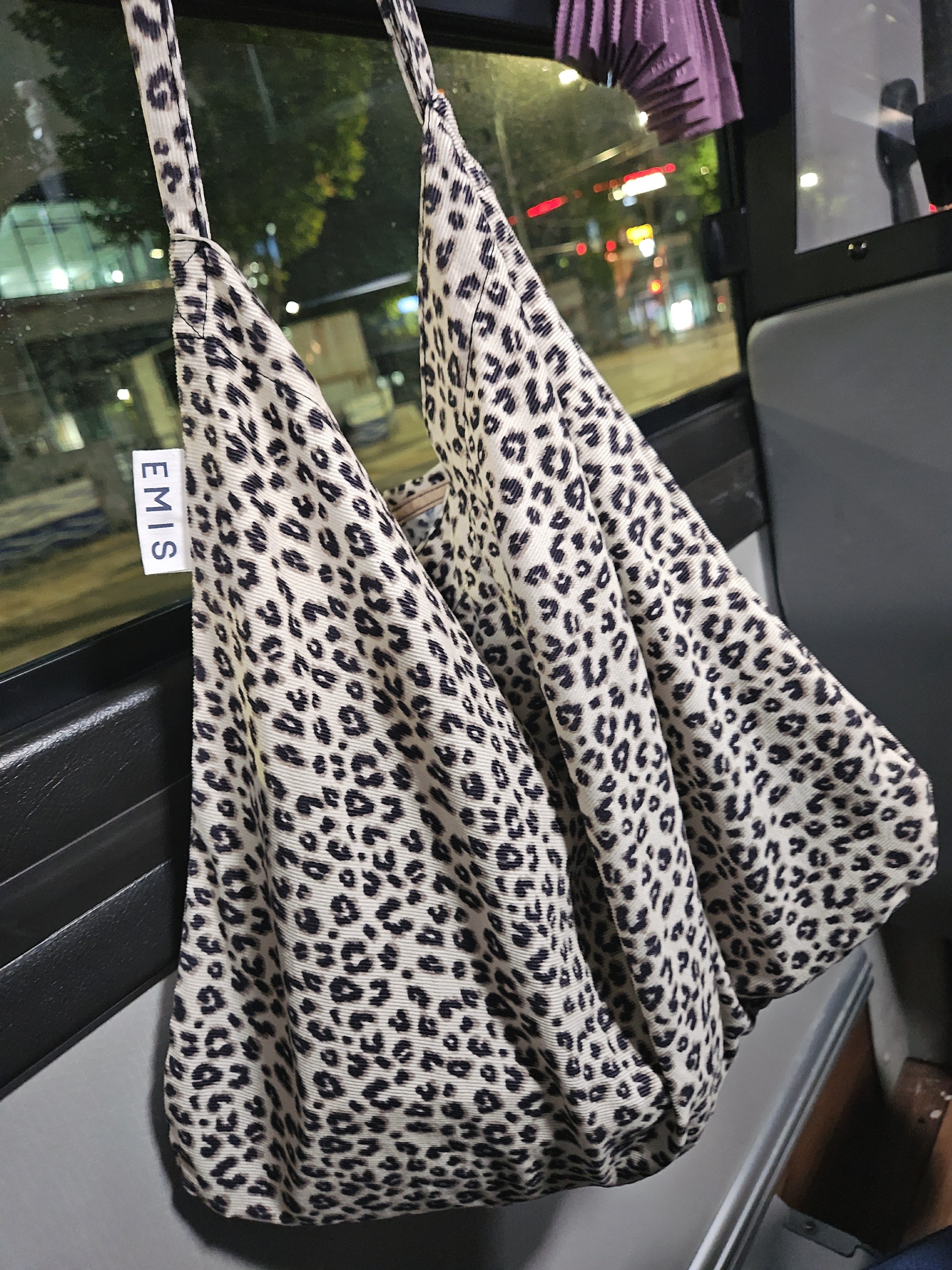 人気 ★EMIS★ NEW LEOPARD CORDUROY ECO BAG EMIS NEW LEOPARD CORDUROY ECO BAG （2color） (EMIS/エコ