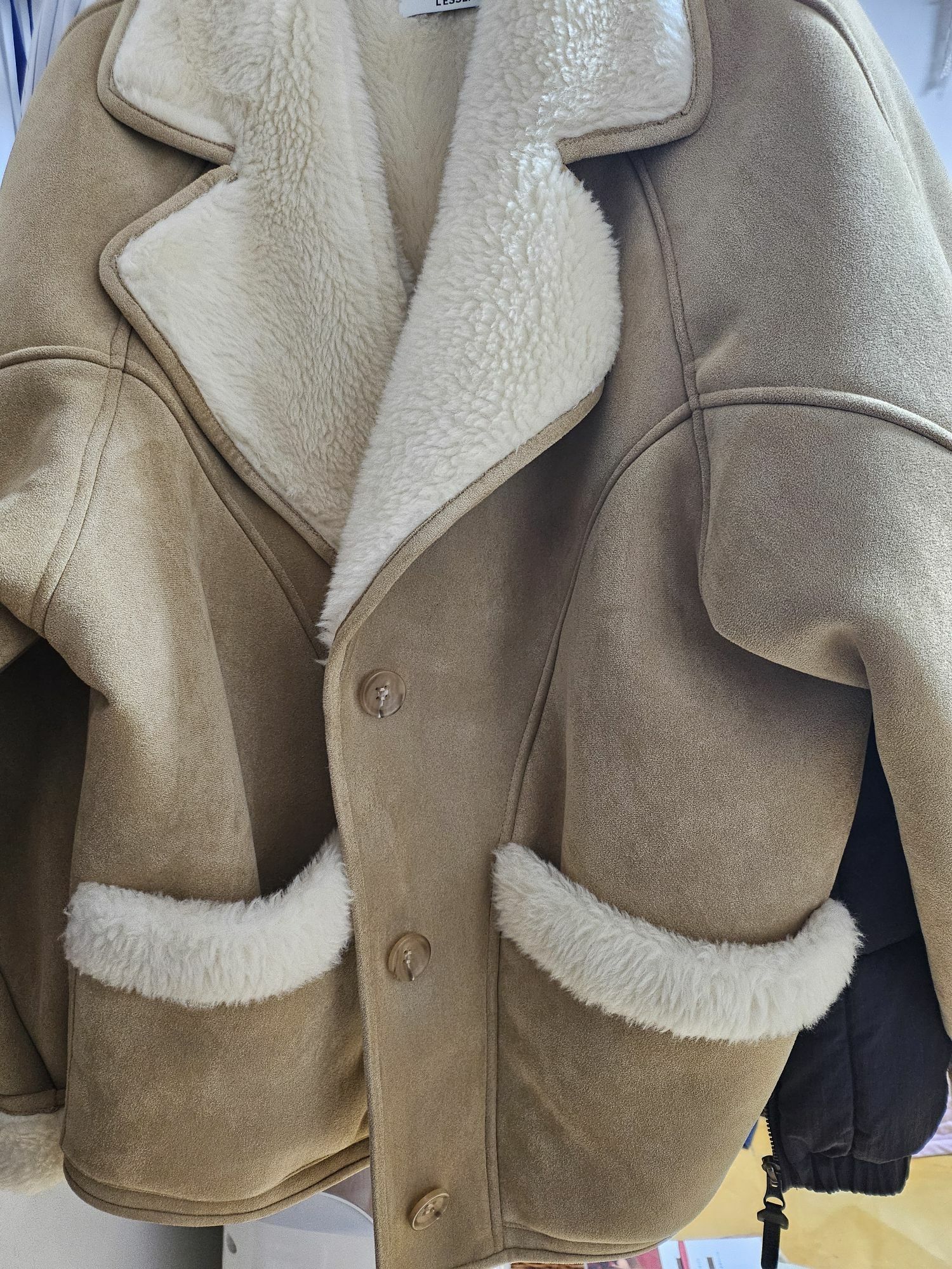 【LE】 shearling collar mustang jacket ■関税込み■ LE】 shearling collar mustang jacket □関税込み□