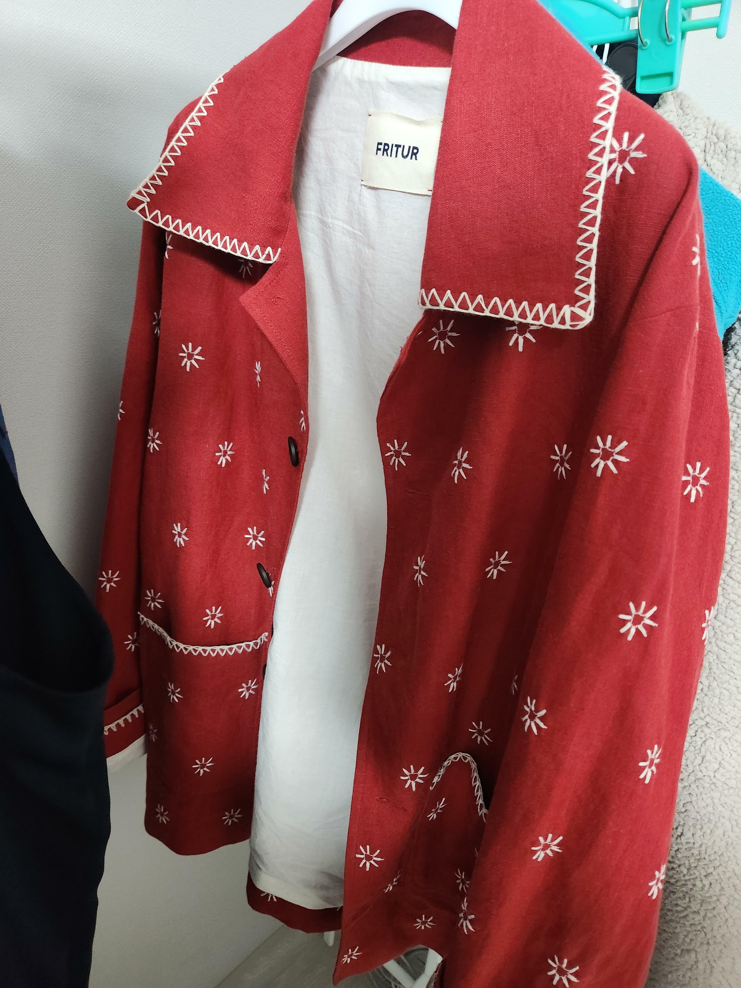 【FRITUR】The KYOTO Jacket RED The KYOTO Jacket Blue_F251JK01 - FRITUR