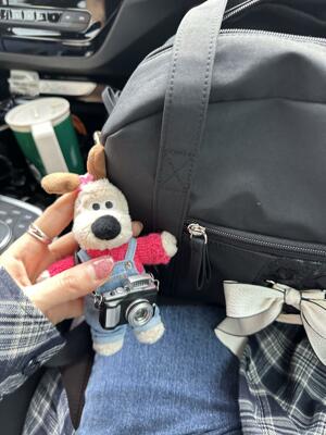 【ovuni】DAILY RIBBON GYM BAG ★韓国商品 韩国代购ovuni Daily ribbon gym蝴蝶结绑带单肩包日系可爱托特包