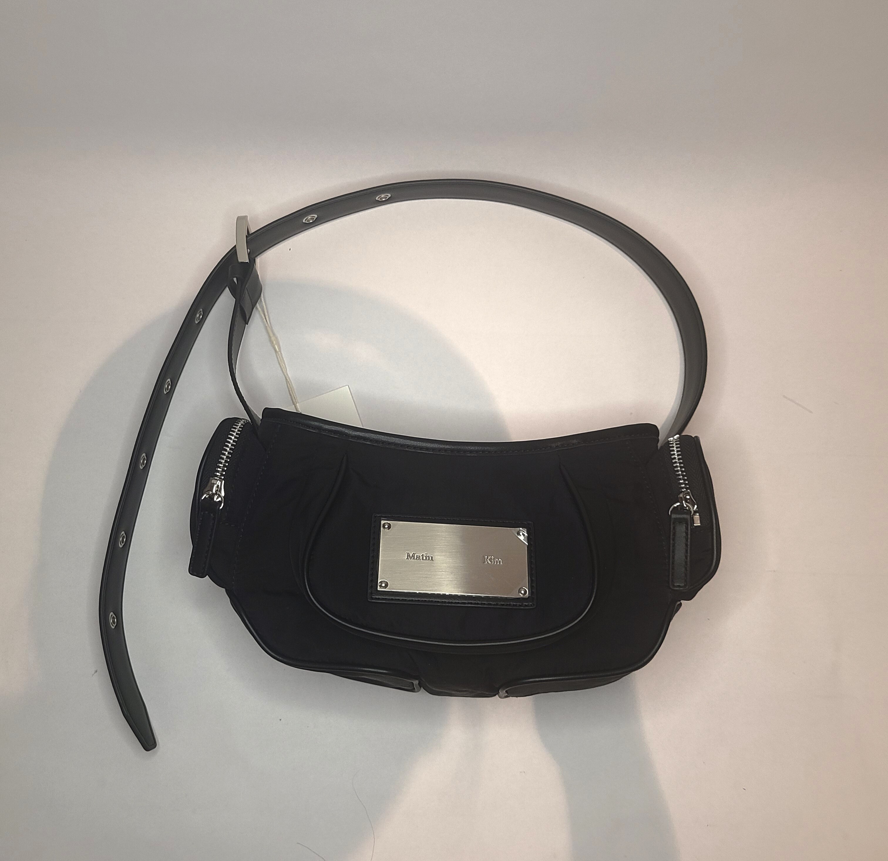 마뗑킴]MADELEINE ROUND BAG IN BLACK
