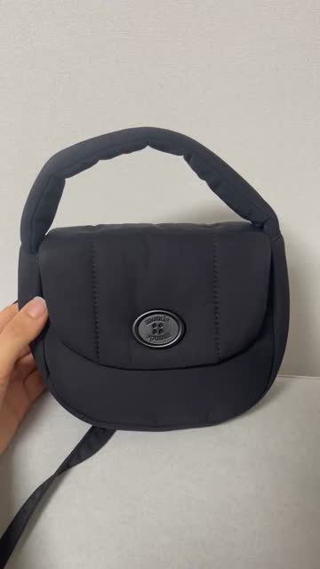 【monde monde】Classic Button Padding Cross bag_4colors 몽드몽드]Classic Button Padding Cross bag_3COLORS
