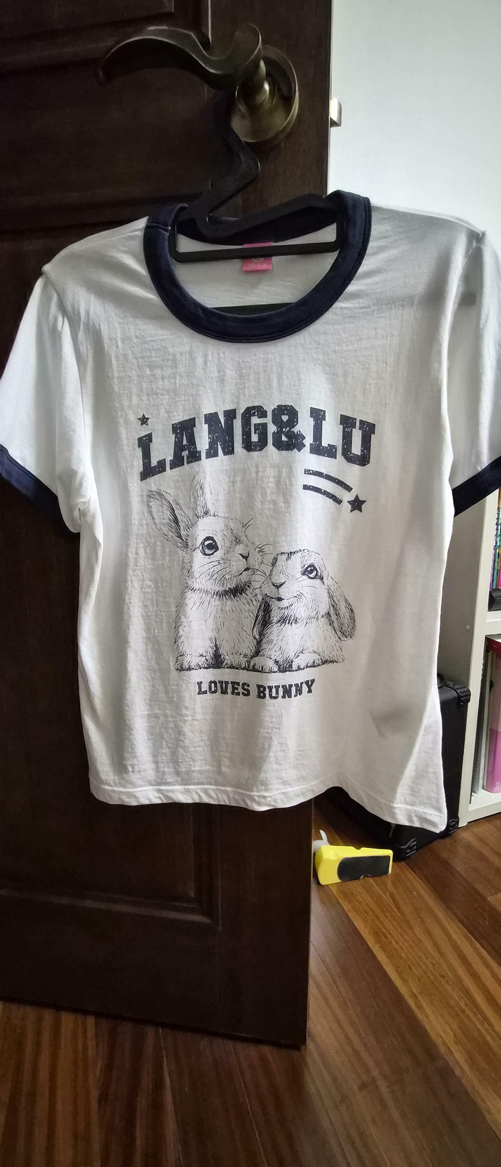 랭앤루][단독]LOVES BUNNY T-Shirts(러브바니)_WHITE