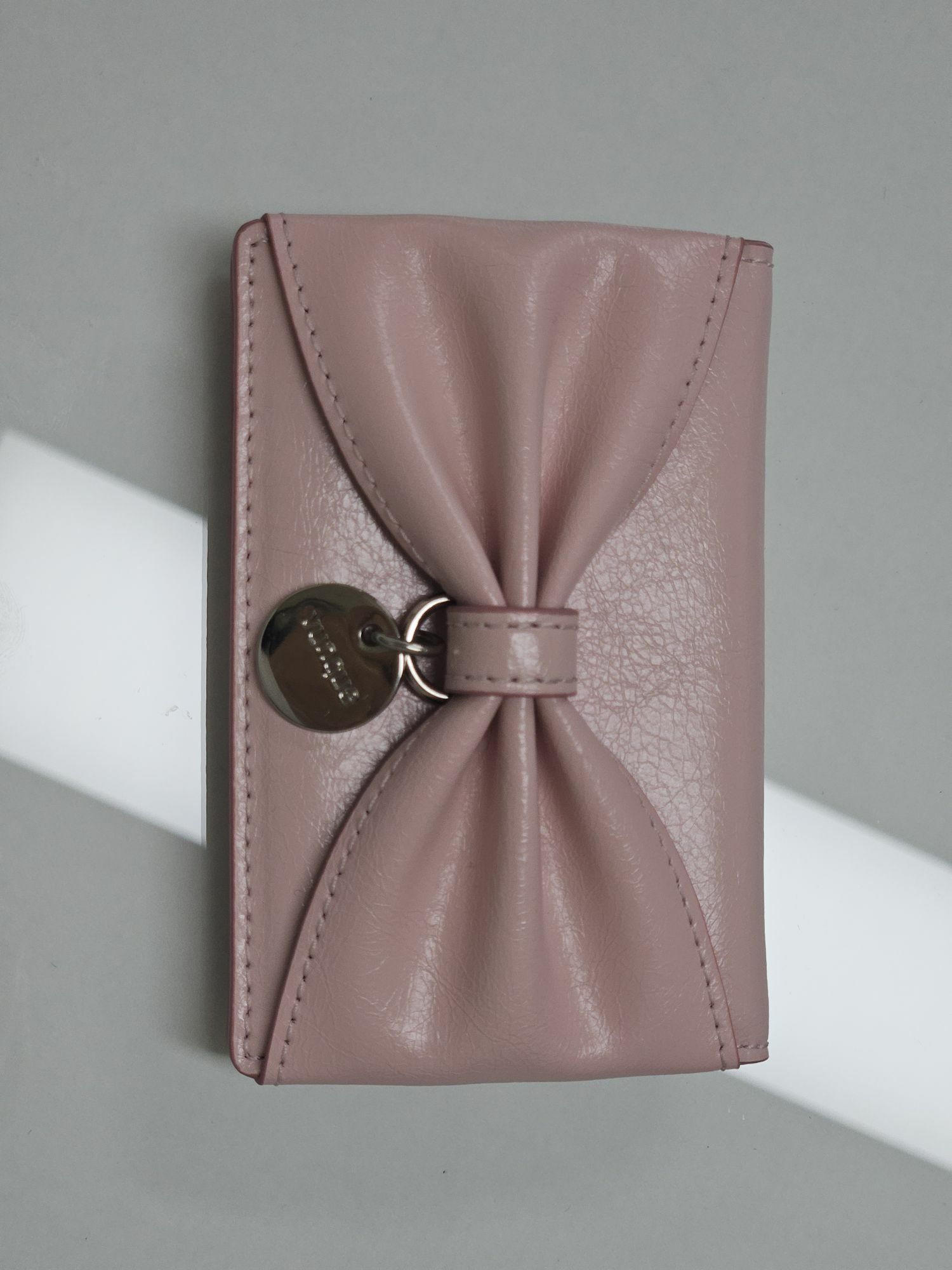 ◇vunque◇ Toque Balaca Card Wallet Pale Pink Toque Balaca Card Wallet Pale Pink – vunque