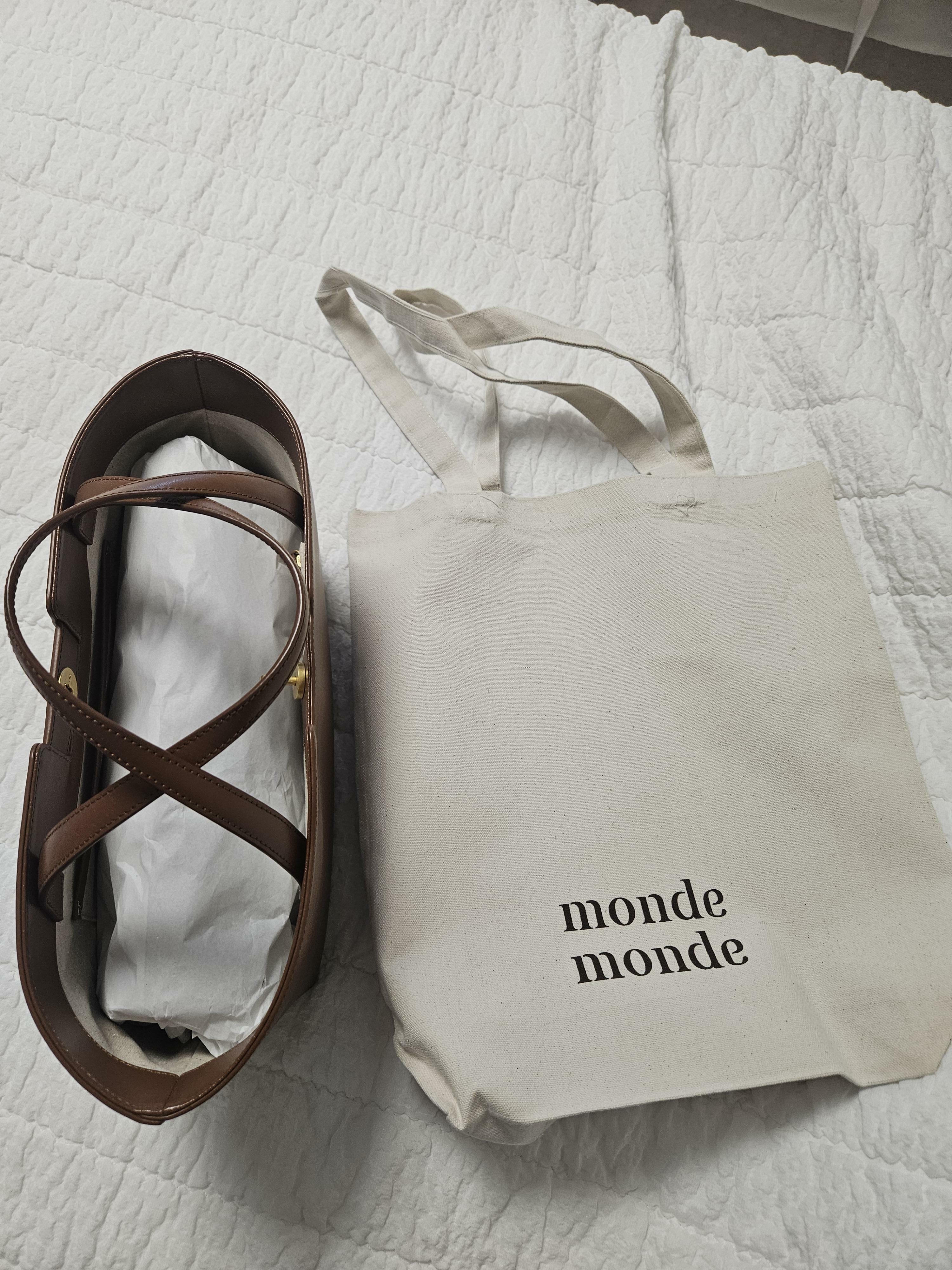 몽드몽드][앨펑 PICK] time tote bag 3colors